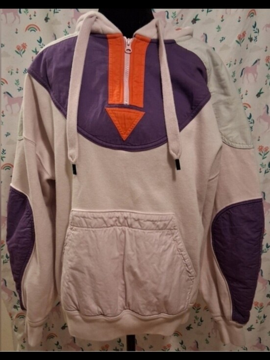 Isabel Marant Tops - EUC Isabel Marant Nansel Pink & Purple Cotton Casual Winter Hoodie Sweater SZ S